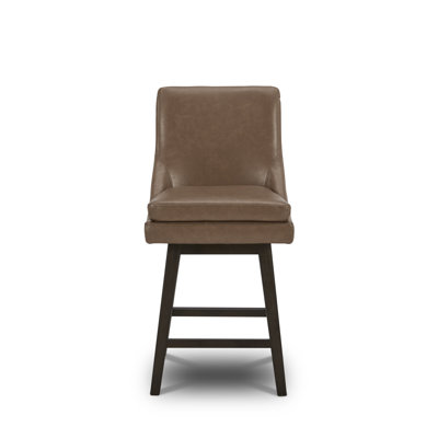 Tabouret de comptoir pivotant 26 po Aleksy