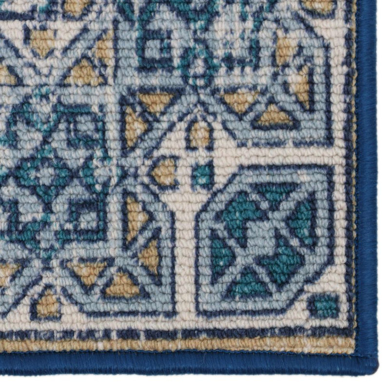 Tapis bleu area Yoann, Rectangle 3 pi x 5 pi