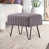 Fausse fourrure gris anthracite