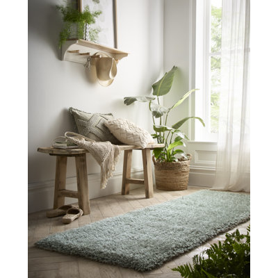 Benan Solid Colour Hand Tufted Area Rug