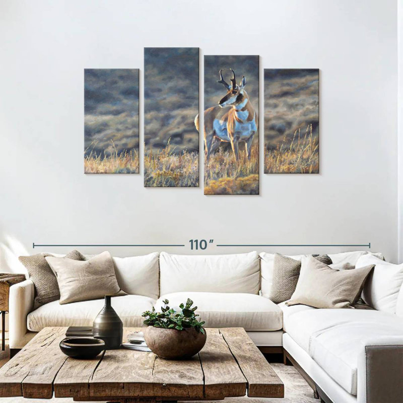 Brampt Pronghorn Pride, 48" H x 75" W