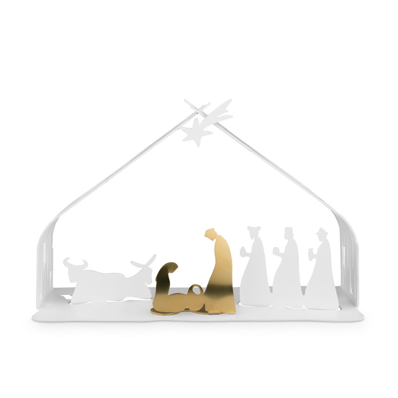 Bark Christmas Nativity Set, White