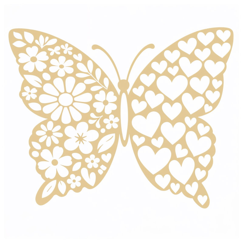Coussins Butterfly, 16 x 16 pouces