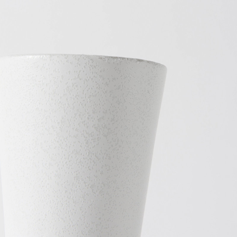 Cancio Ceramic / Porcelain Table Vase, White