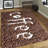 Soft Non-Woven Printed Rug Featuring Striking Geometric Pattern Ideal for Enhancing the Aesthetic Appeal of Your Living Room or Bedroom-114329605