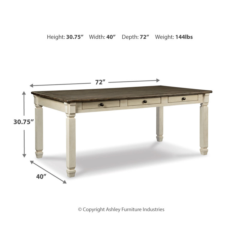 Table de salle à manger Bolanburg avec 4 chaises