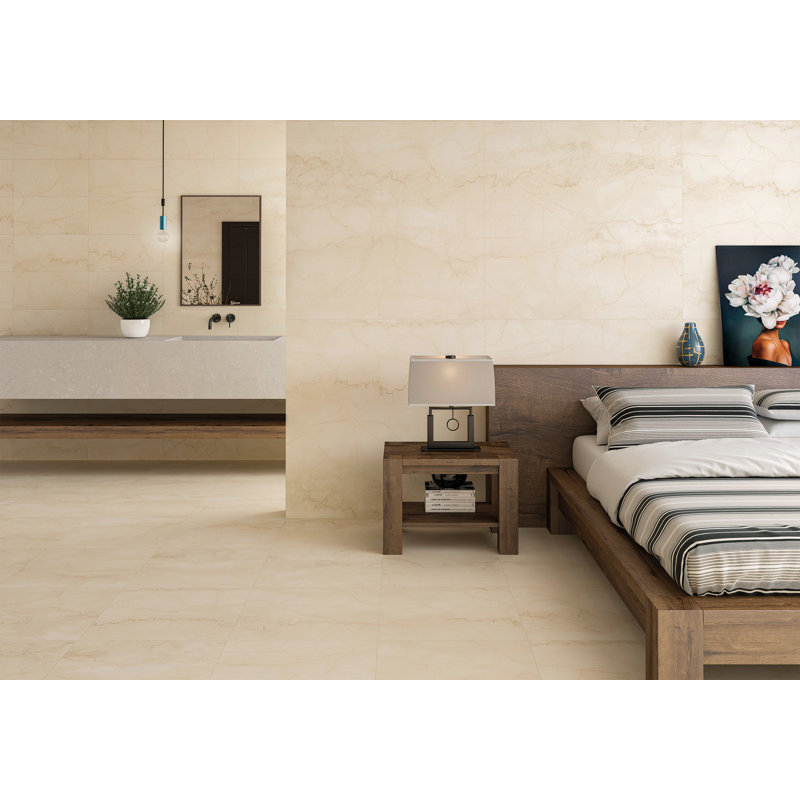 Krema Natural Matte 24x48 Marble Look Rectified