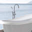 Robinet de baignoire autoportant avec douche à main-127305565