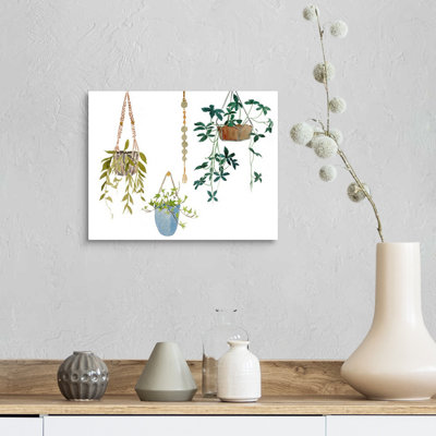 «Hanging Greens I», art mural sur toile