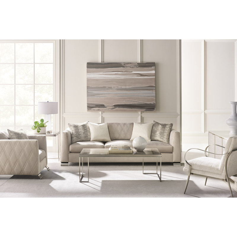 Caracole Upholstery Tufted Armchair