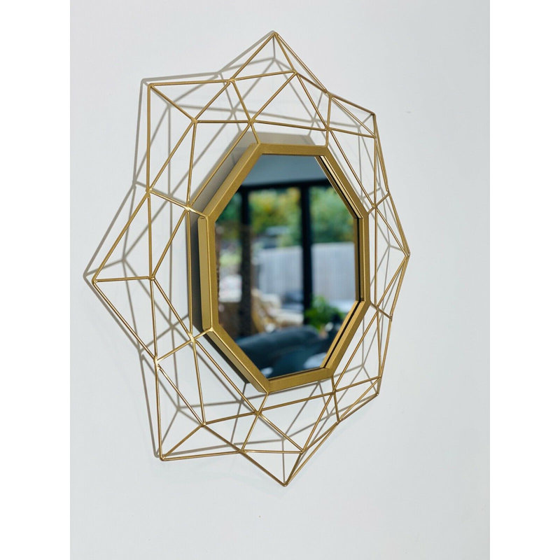 Rowe Metal Flat Wall Mirror
