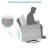 6 Pieces Patio Sofa with Rectangle Fire Pit Table and Swivel Rocking Chairs-108198444-108198448