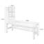 Bureau rectangulaire en bois massif Burlywood-1043192588-1043192577