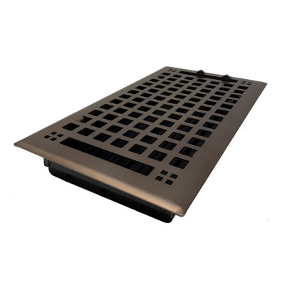 BUILDMART - 24x12 Modern AC Vent Cover - Decorative Black Aluminum Air - View #10