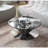 Marble patterned coffee table