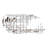 Stylish Decorative Metal Wall Accessory, 39.4 x 17.7 x 1.6 Inches | 100% Durable Metal Construction, Weighs 5.8 lbs | Perfect for Home Décor, Modern Aesthetic, Easy to Hang, Enhance Your Living Space