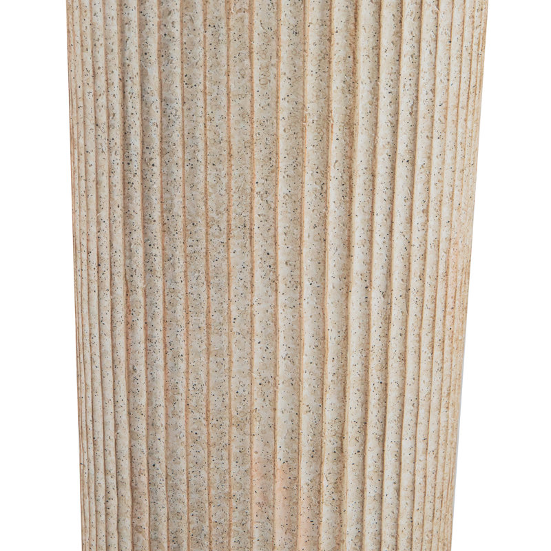 Versus 67-in Brass Floor Lamp, Aged Steel