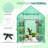 57'' x 57'' x 77'' Greenhouse