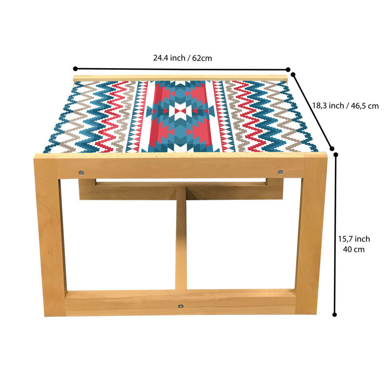 Jakara Sled Coffee Table, 62cm H x 46cm W x 40cm D