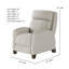 Fauteuil inclinable en cuir saturn avec appui-tête Saturn-521141867