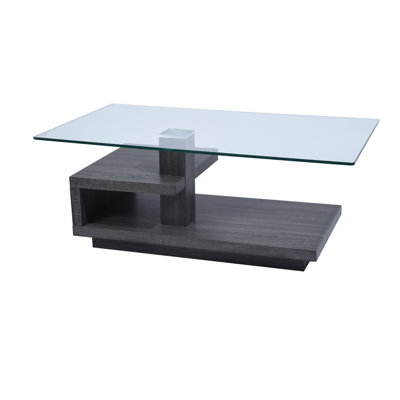Jamilee Abstract Coffee Table with Storage