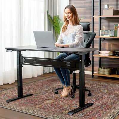 Tapis de chaise de bureau pour plancher en bois franc, chaise d'ordinateur 36 po x 48 po