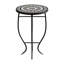Round Iron Outdoor Dining Table - 36 cm W 36 cm D