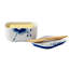 Royal Copenhagen White/Blue Fluted Mega Butter Dish
