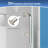 34-35.9 in. W x 72 in. H Pivot Swing Frameless Shower Door with Clear SGCC Tempered Glass-117010686