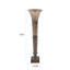 Golden Ore Oversized Fluted Vase