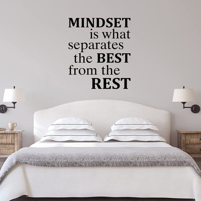 Décalcomanie murale Mindset