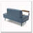 55"Inch Width Modern End of Bed Bench,Faux Leather Upholstered With side table-1535893144