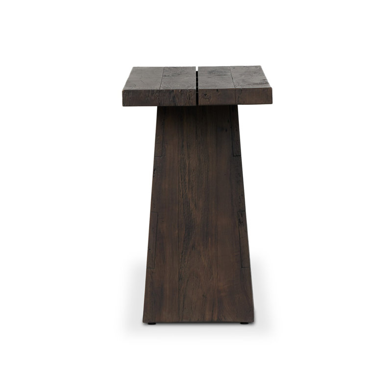 Atlas 70'' W Console Table, Smoked Alder