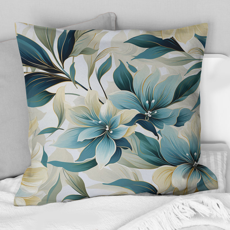 Coussin Oceanic, H 16 po x l 16 po