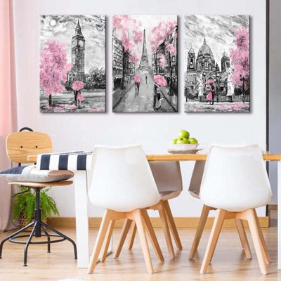 3 Piece Wrapped Canvas Print