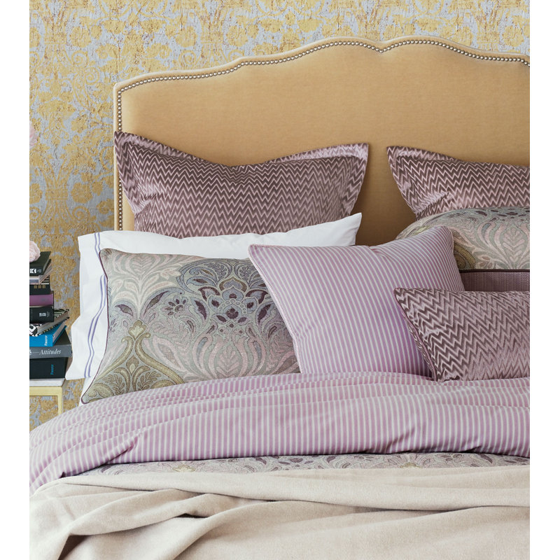 Evie Chevron Reversible Throw Pillow