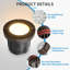 Luminaire en aluminium à DEL 4PK