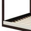 Lit à baldaquin contemporain en bois avec tête de lit tapissier-129768067-129768069