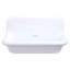 Fireclay Wallmount Bath Sink with Faucet, Drain and P-Trap Set-346126599