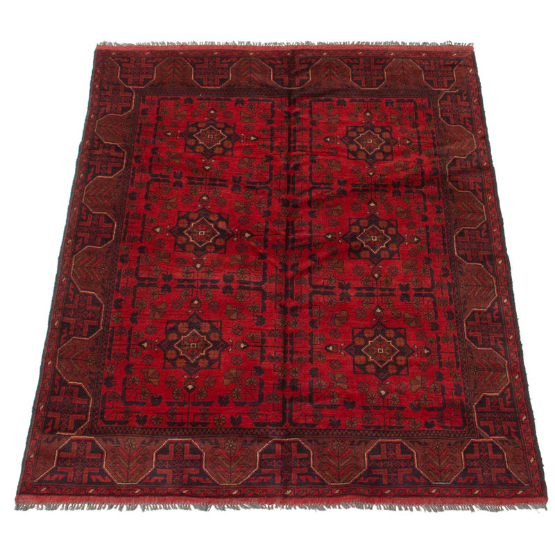 Tapis unique en laine noué à la main 4 pi 10 po x 6 pi 3 po nouvel âge Ipsa