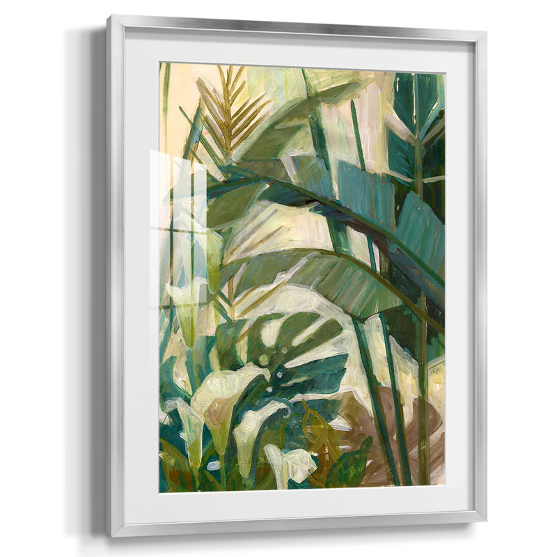 " Neutral Subtle Shift II ", Silver Framed Paper, White