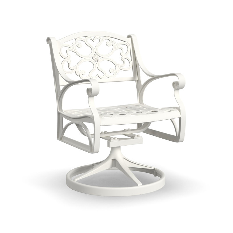Claremont Outdoor Dining Armchair, White