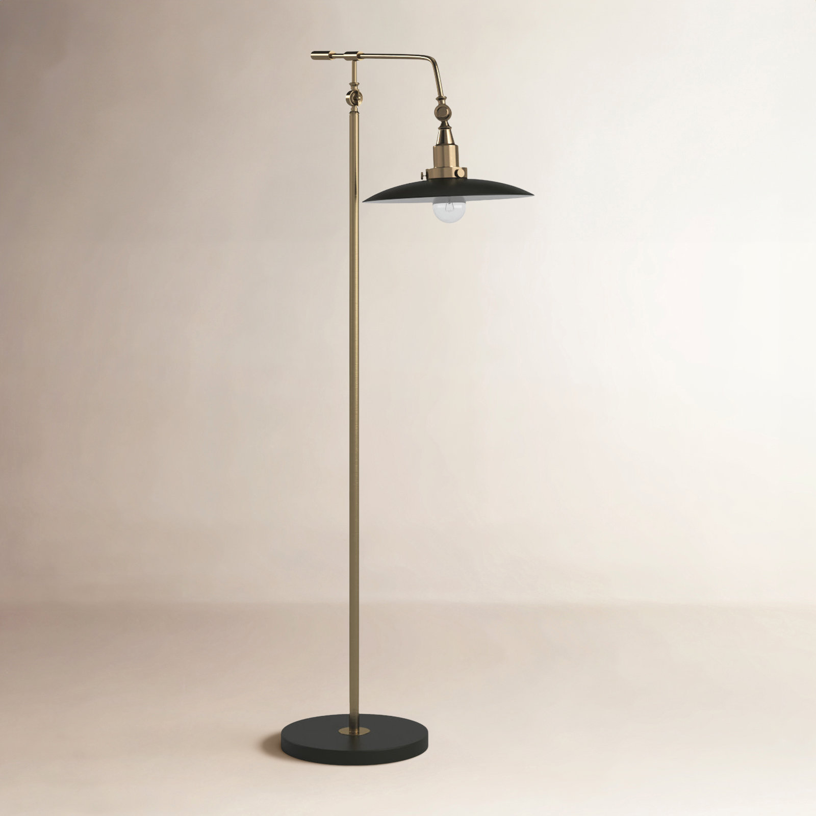 Johanna 65'' Swing Arm Floor Lamp