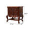 Commode d'appoint en bois massif Besi
