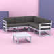 Lane 5 - Person Modular Patio Conversation Sets with Cushions