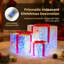 Prismatic Iridescent LED Gift Box, Set of 3 LED Christmas Gift Boxes