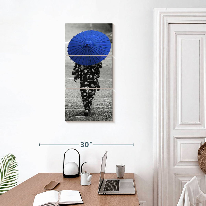 Parasol japonais, H 32 po x l 15 po
