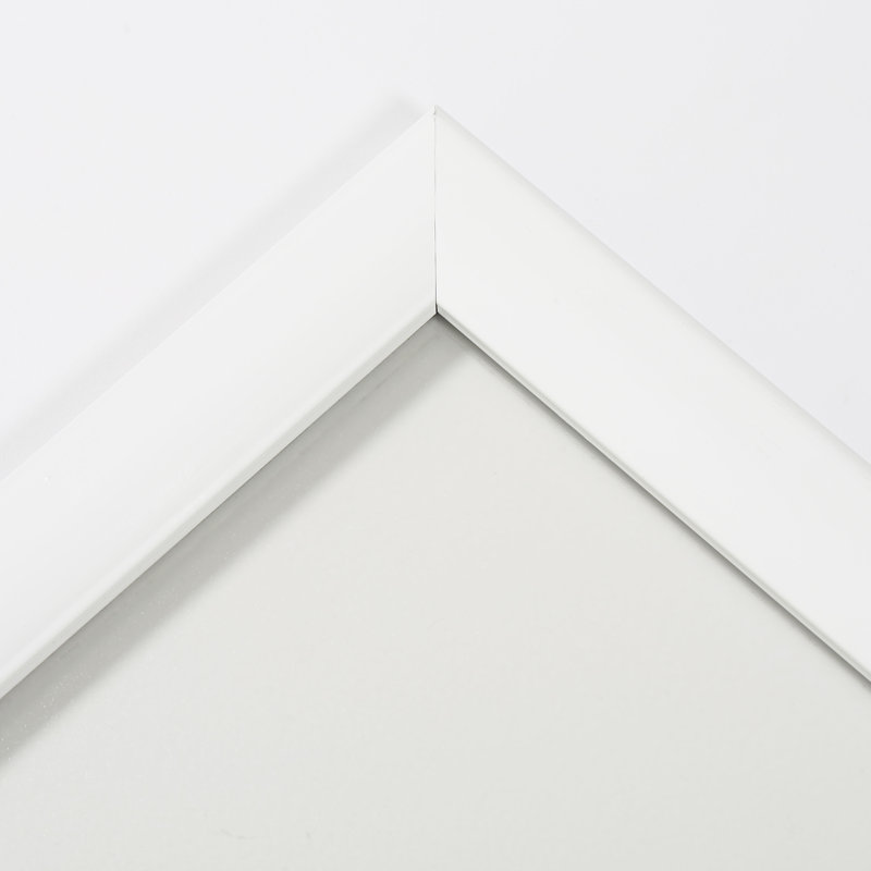 Cadre photo Snap, Trafic blanc, 24 po x 48 po
