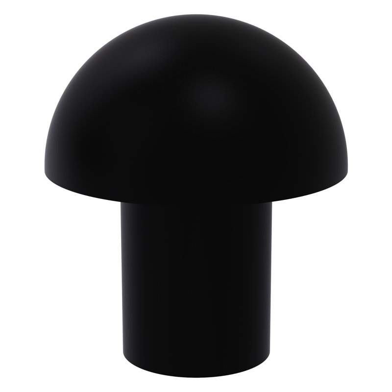 Poignée champignon Ballenas, Noir mat