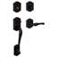 Bethpage Handleset with Single Cylinder Deadbolt and Door and Rosette-59711835-22084605-22084607